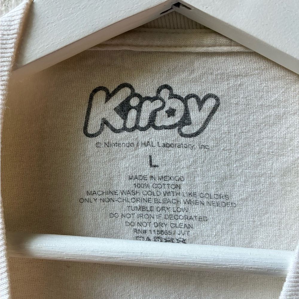 Kirby Nintendo HAL Laboratory Inc Tshirt (Size:L) - Picture 5 of 8